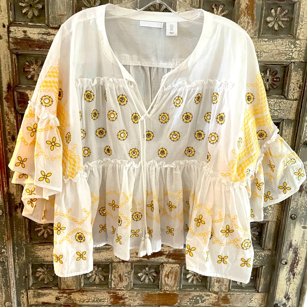 Light and bright blouse